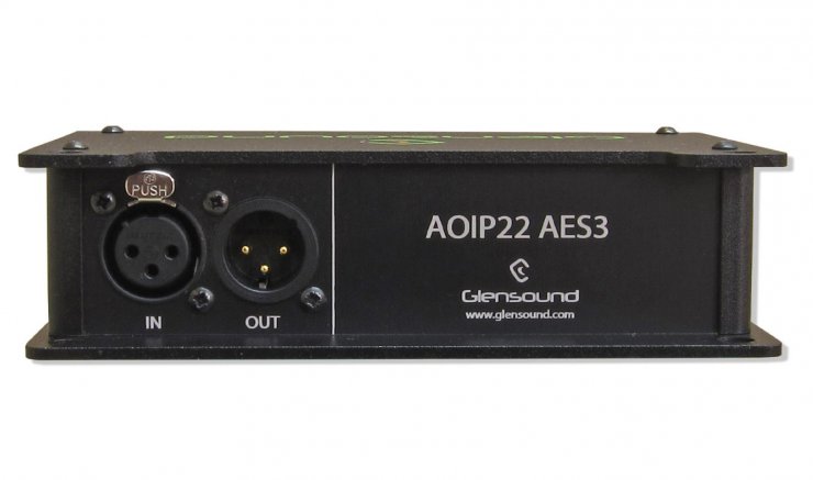 AOIP22 AES3 Front BAN